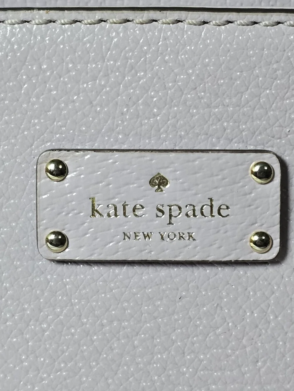 kate spade Light Lavender Leather Satchel